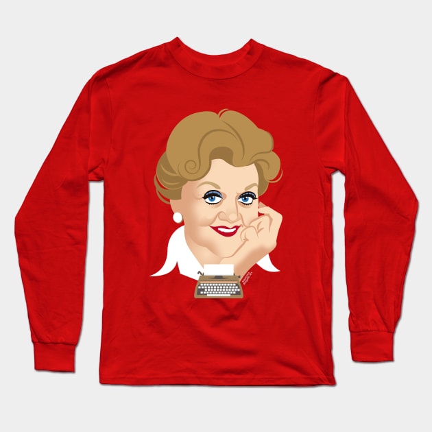 Mrs. Fletcher Long Sleeve T-Shirt by AlejandroMogolloArt